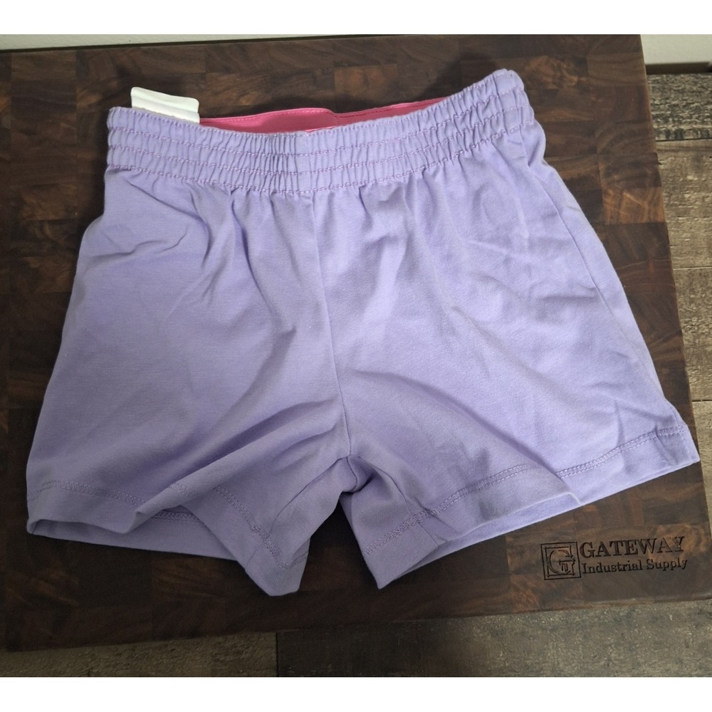 Wonder Nation Girls Size XS 4-5 Kid Tough Short Spring Lilac Light Purple